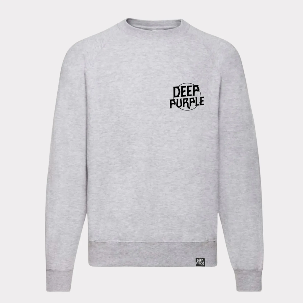 Deep Purple Logo Grey Sweater