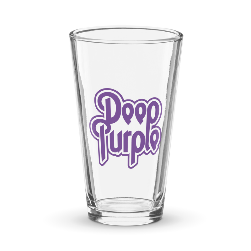 Deep Purple Pint Glass