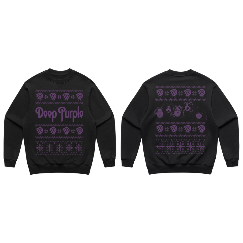 Deep Purple Crewneck
